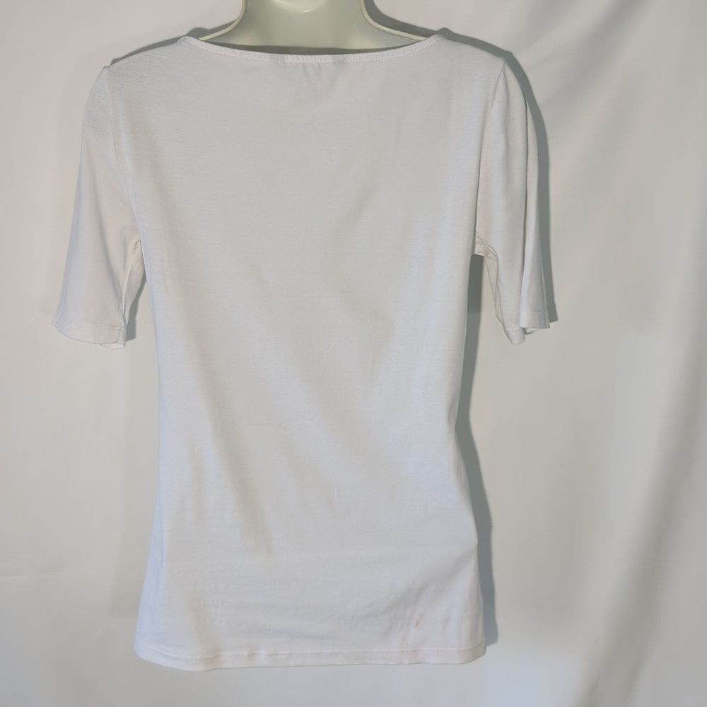 Ralph Lauren White Short Sleeve Tee - Picture 4 of 6